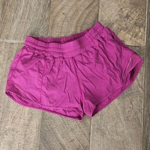 lululemon athletica Purple/Magenta Athletic Shorts - Size 6